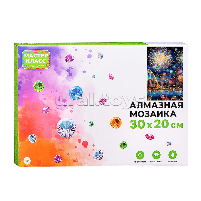 Мозаика алмазная "Салют" 30*20 см.