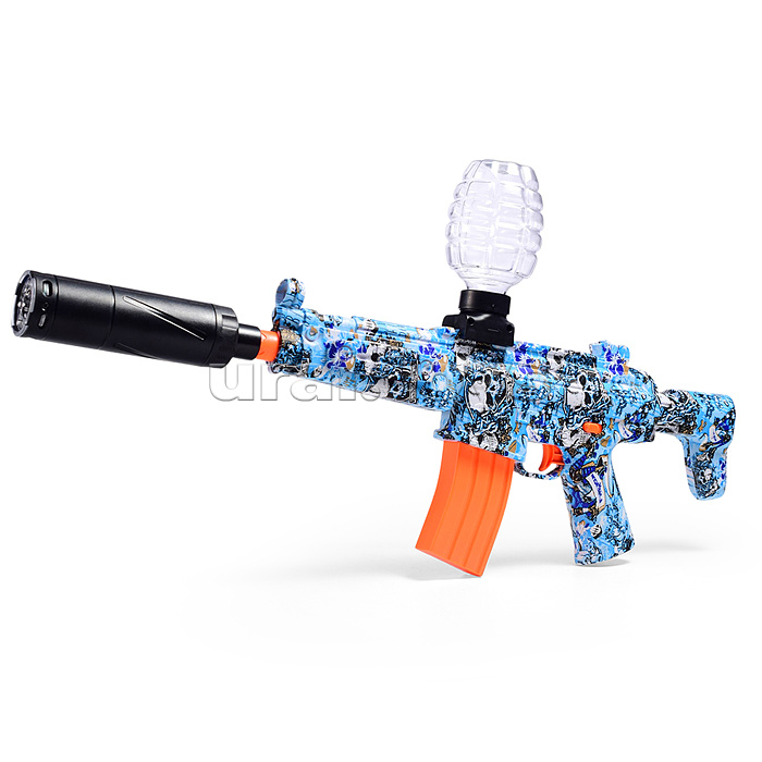 Автомат "Штурм" стреляет гелевыми пулями, в коробке