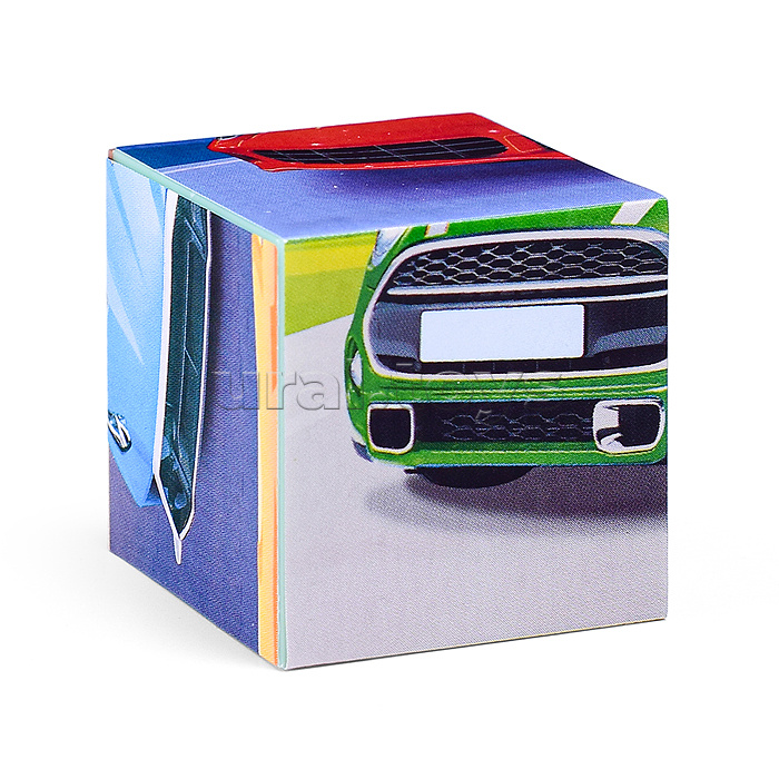 Кубики в картинках 21 Модели автомобилей ( из 6-ти штук)