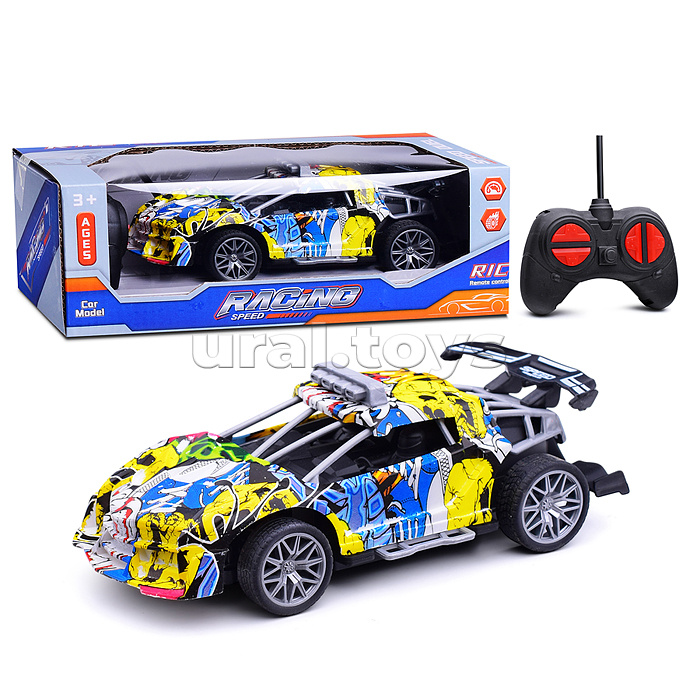 Машина "RACING-3" р/у, 27 MHz, в коробке