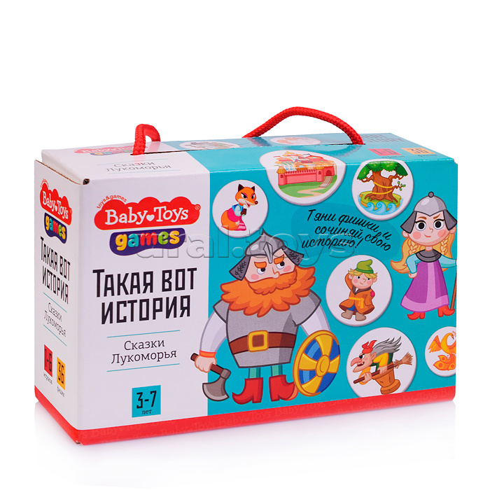Игра настольная "Сказки Лукоморья" Baby Toys Gаmes