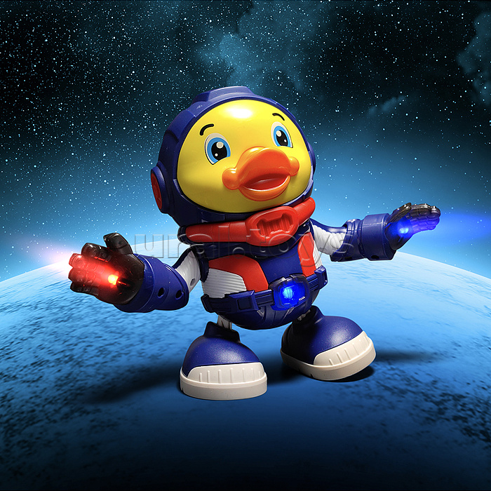 Развивающая игрушка "Утенок-Астронавт" в коробке