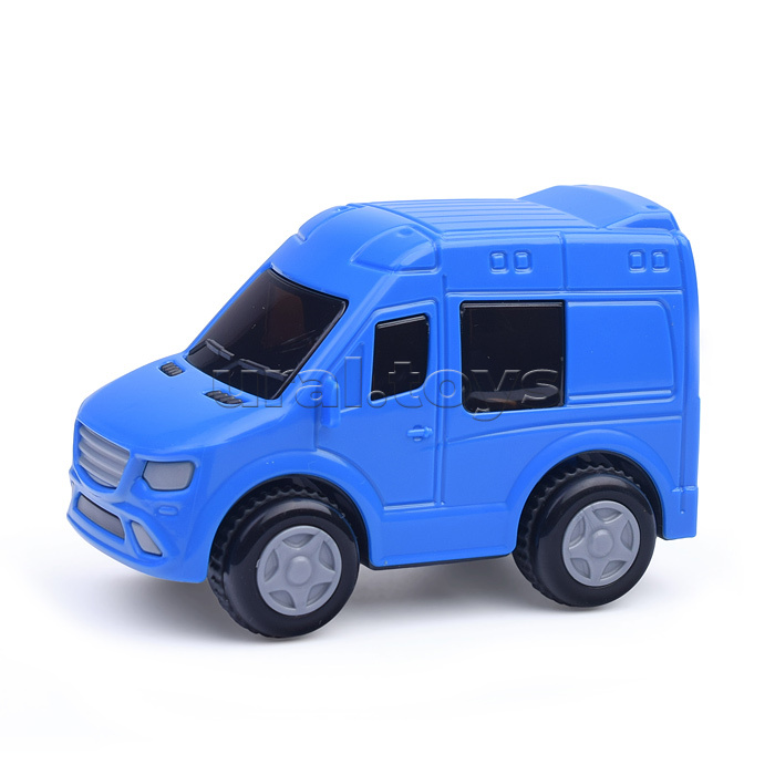 Автомобиль-микроавтобус "Сигма" инерционный (в пакете)