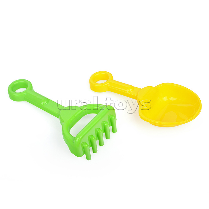 Набор песочный №7 (ведро+лопатка+грабли)