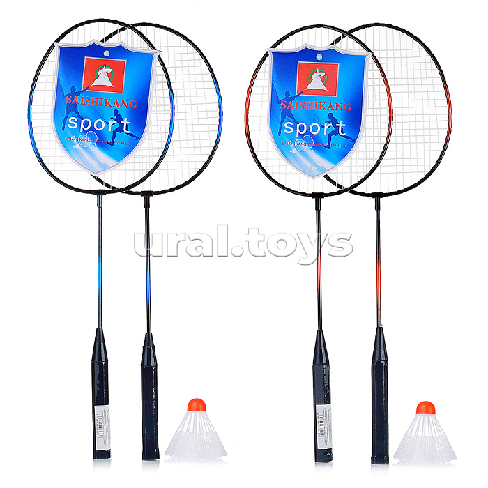 Бадминтон (2 ракетки, волан) в сумке