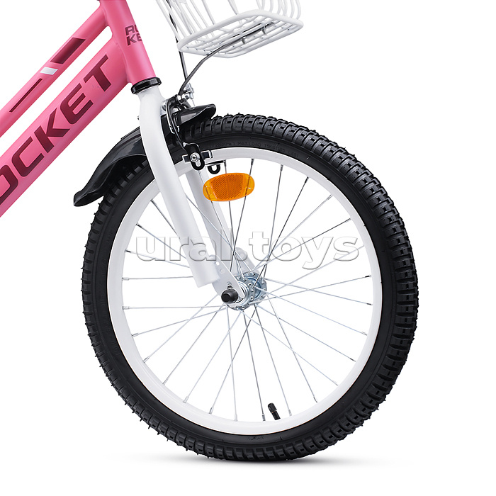 Велосипед 18" Rocket Basic, цвет розовый