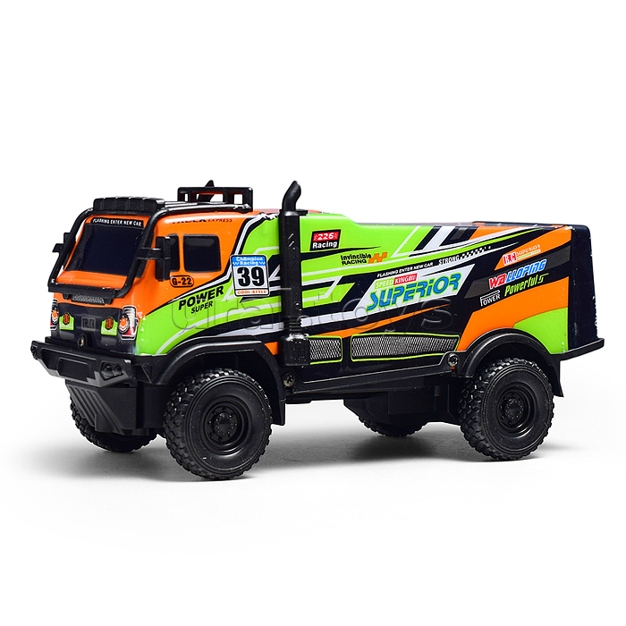 Машина "Бронетраспортер" 1:18, свет, звук, в коробке