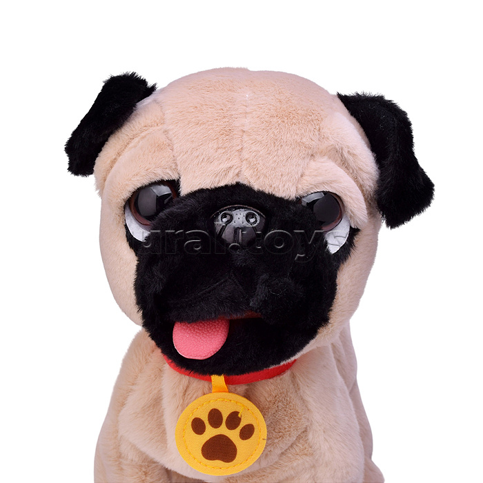 Собака "Пушок" (записывает, поёт, двигается) в пакете