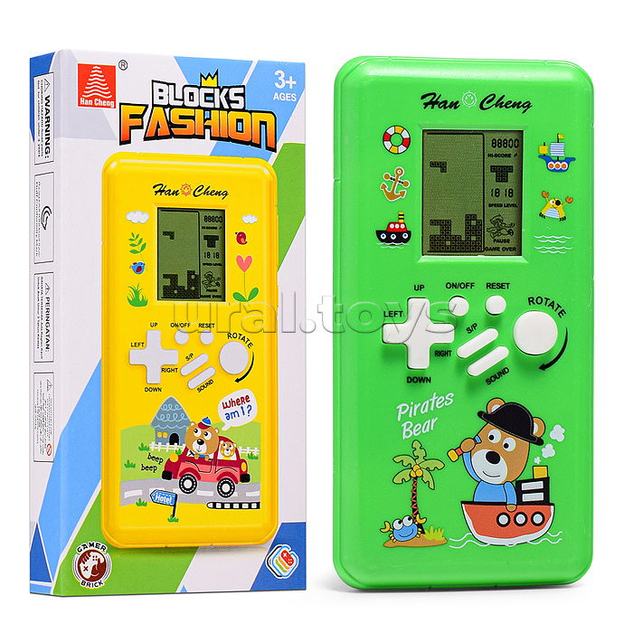 Игра электронная "Blocks fashion" в коробке