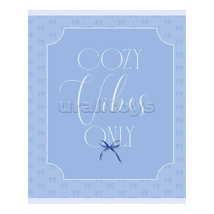 Тетрадь 48л. клетка "Cozy Vibes" А5 скрепка