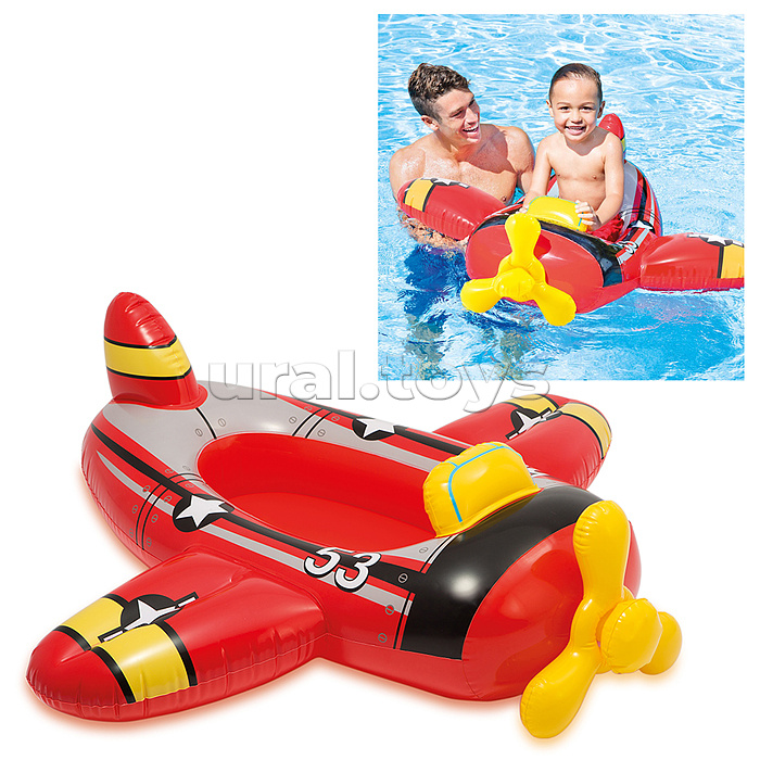 Лодка Pool Cruisers, от 3-6 лет, цвета МИКС, 59380NP INTEX