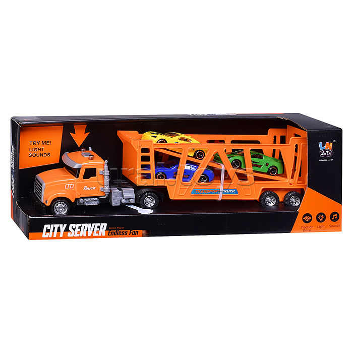 Автовоз "Мегаперевозчик" в коробке