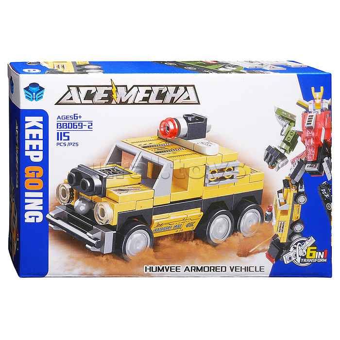 Конструктор "Команда спасателей" (696 дет.) в коробке