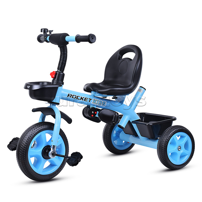 Велосипед 3-х колесный, голубой