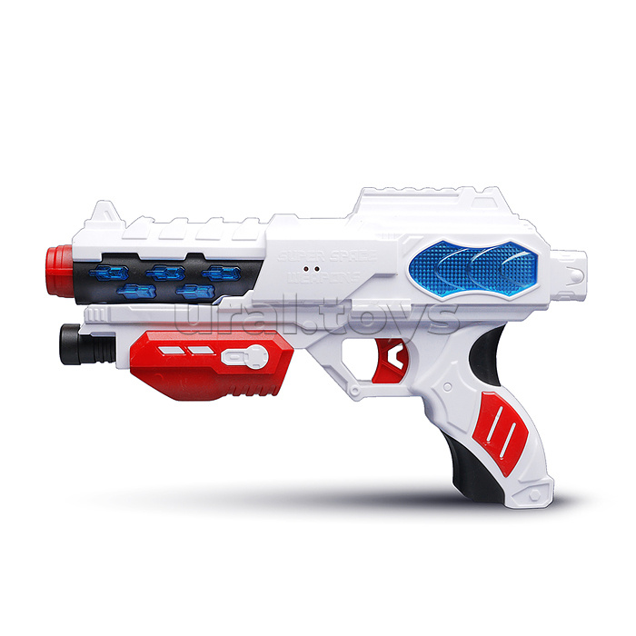 Набор оружия "Супер оружие" (свет, звук) на батарейках, в коробке