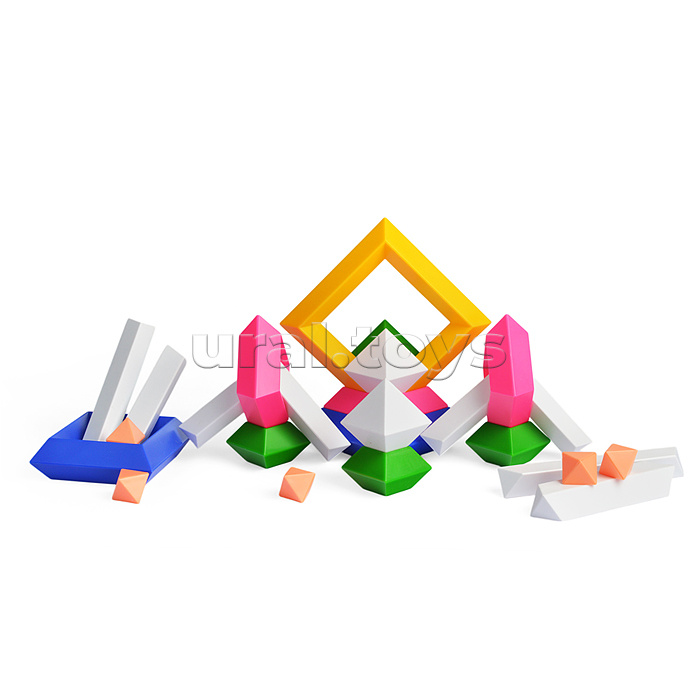 Развивающий конструктор. Пирамида тип 3