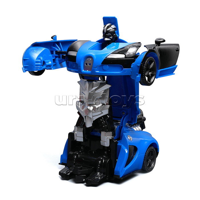 Машина "Машина-робот 2" р/у, 27 MHz, со спреем, с акккум., в коробке