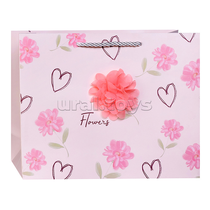 Пакет подарочный "Волшебный свёрток" 24,5*19,5*10см. (в ассортименте)