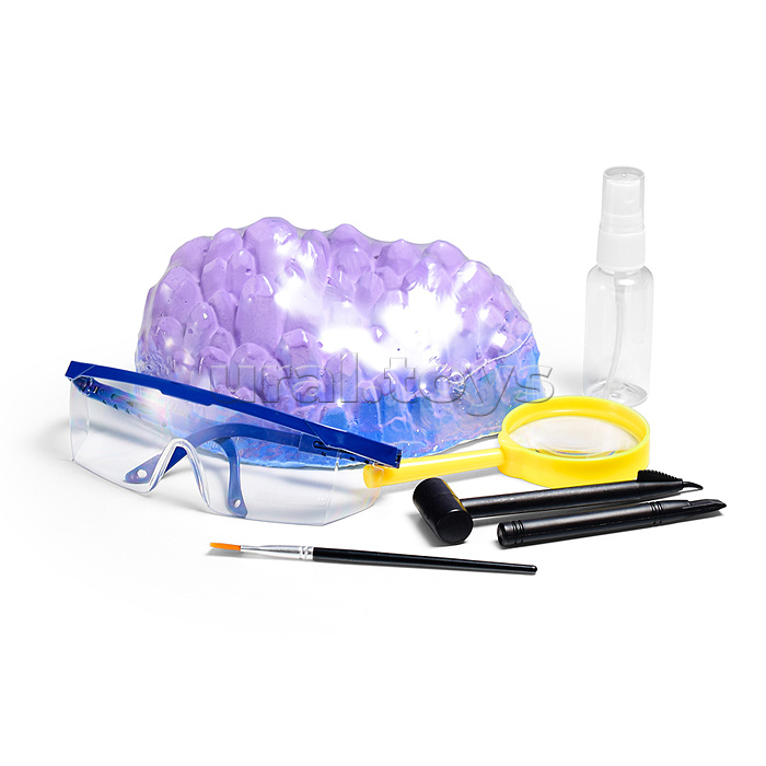 Раскопки "Минеральный детектив" в коробке