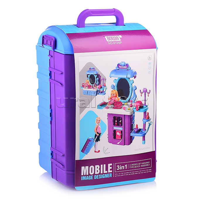 Игровой набор "Стилист" в чемодане