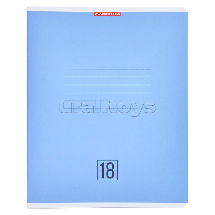 Тетрадь 18л А5 линейка Однотон (Микс) Тетрадь 18л А5 линейка Однотон (Микс)