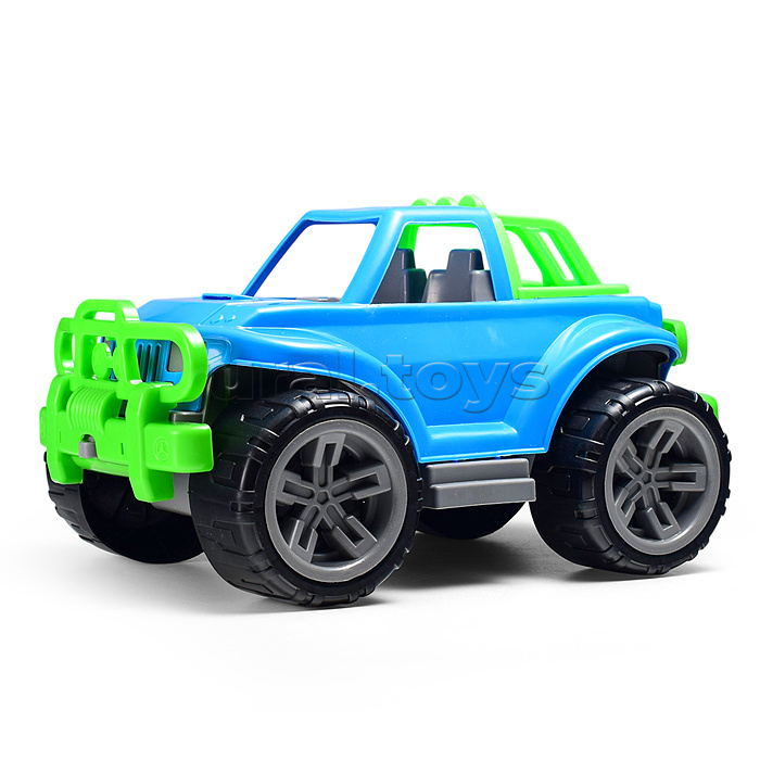 Машина "Джип" сине-зеленый