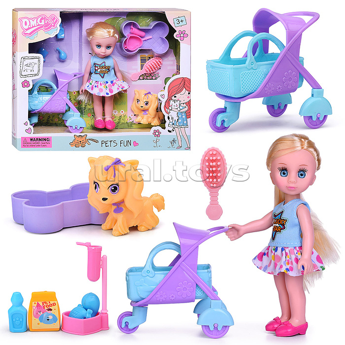 Кукла "Милена" с аксессуарами, в коробке