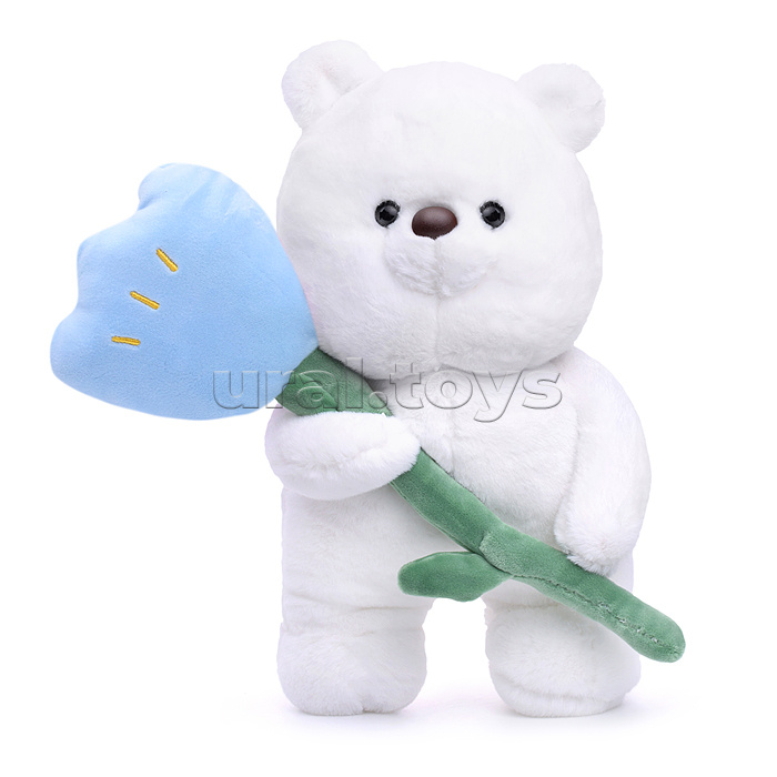 Мягкая игрушка "Медведь" с цветочком