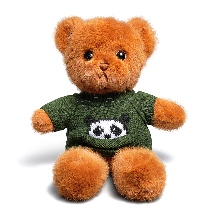 Мягкая игрушка "Медвежонок в кофте" 25 см