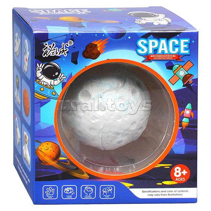 Раскопки "Космический шар" в коробке