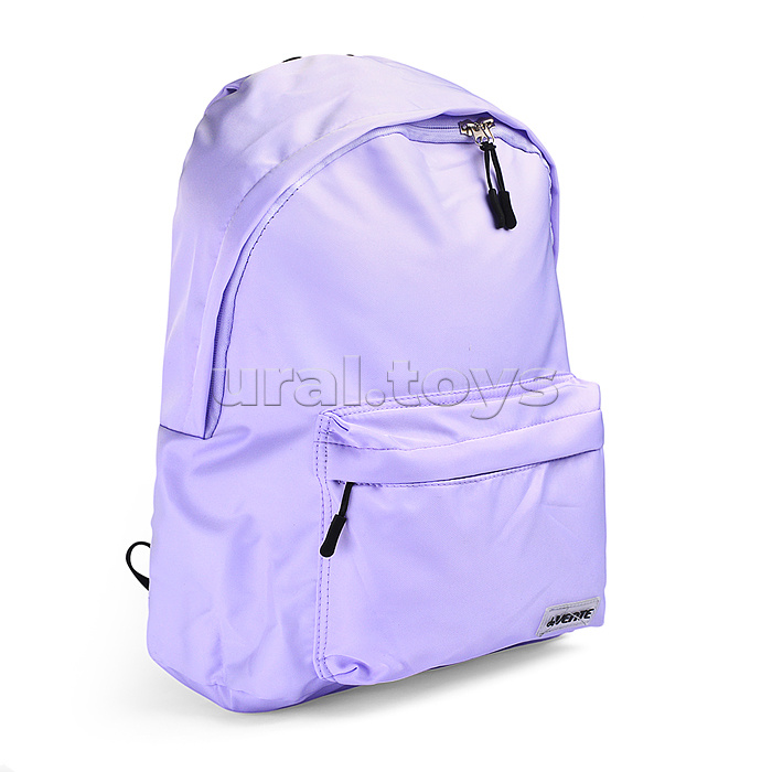 Рюкзак "Color Balance" подростковый 40x29x17 см (14 л) 250 г, нейлон, подклад, 1 отделение на молнии, 1 передний карман, аппликация из каучука, сиреневый Рюкзак "Color Balance" подростковый 40x29x17 см (14 л) 250 г, нейлон, подклад, 1 отделение на молнии, 1 передний карман, аппликация из каучука, сиреневый