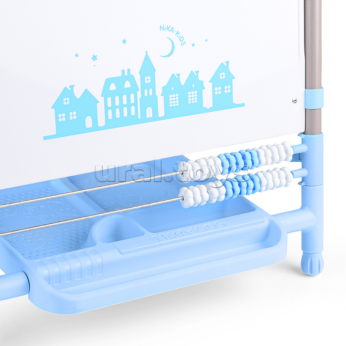 Мольберт двусторонний (голубой)