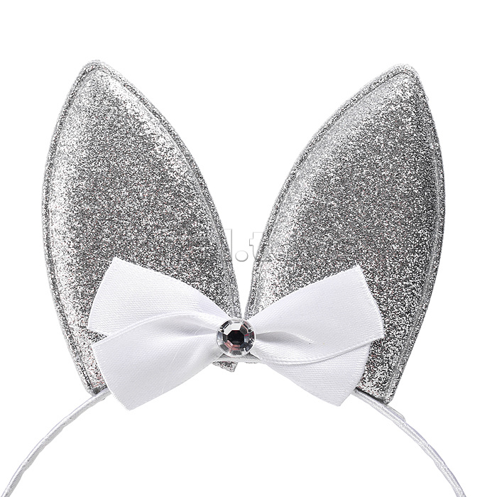 Ободок карнавальный "Ушки с бантиком"