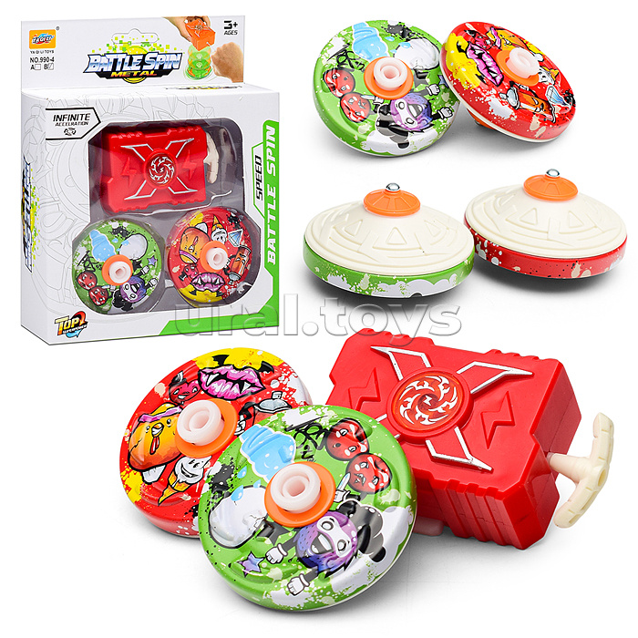 Запускалка "Battle spin" в коробке Запускалка "Battle spin" в коробке
