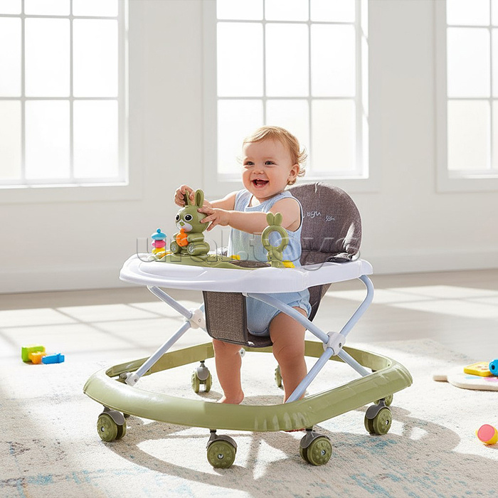 Ходунки "Зайка" (цвет зеленый)