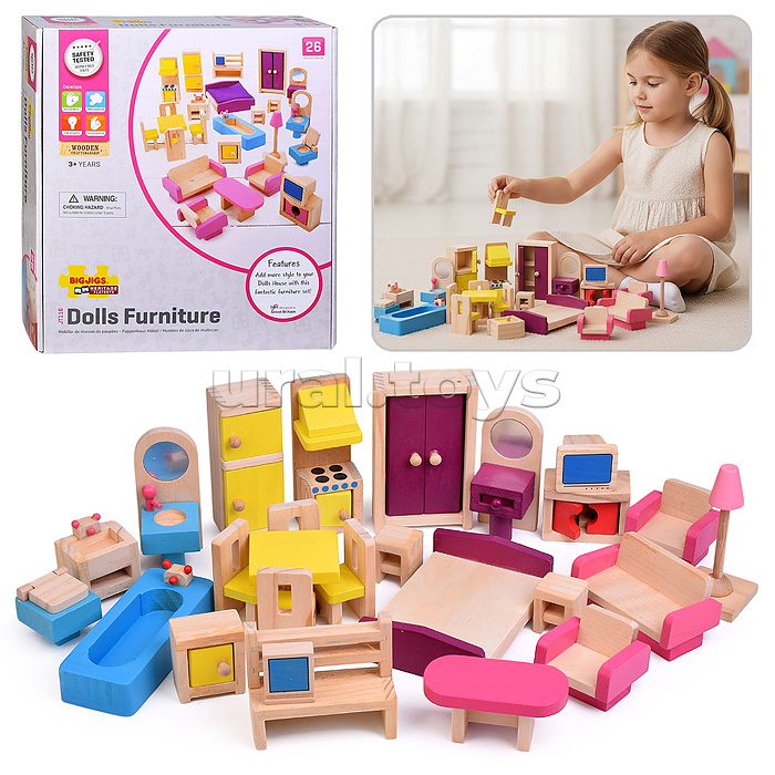 Набор мебели "Мебель для кукол"