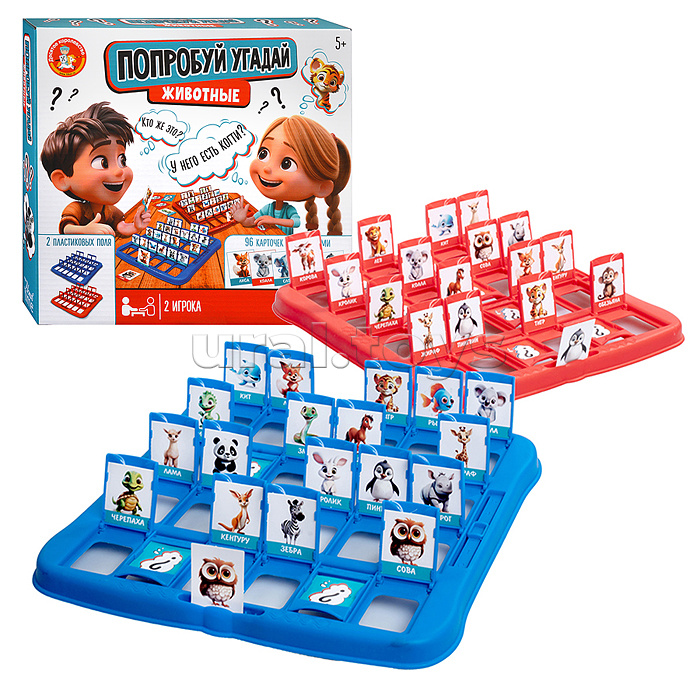 Игрушка "Попробуй угадай. Животные" Active time
