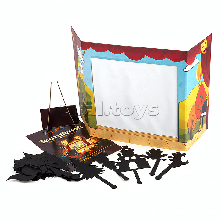 Игра настольная "ТеатрТеней" Театр на столе (5 сказок)