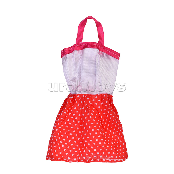 Одежда для куклы "Платье" в пакете