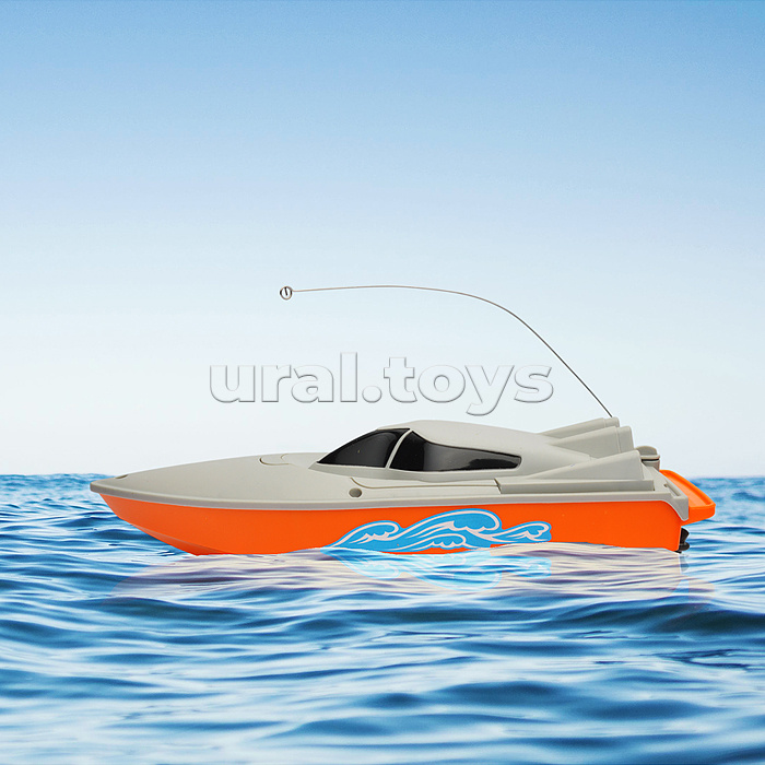 Лодка "Спортивная" р/у, 27MHz, в коробк