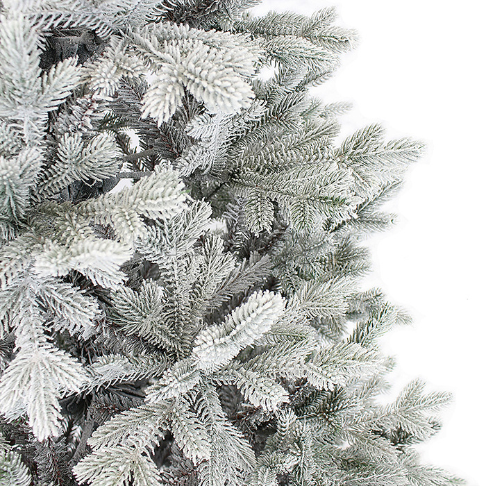 Ель искусственная "Амалия" зеленая заснеженная 1,6 м