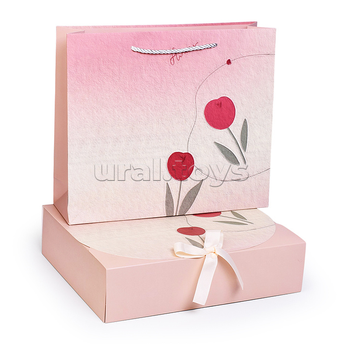 Пакет подарочный "Радужный сюрприз" 31*25*8см.