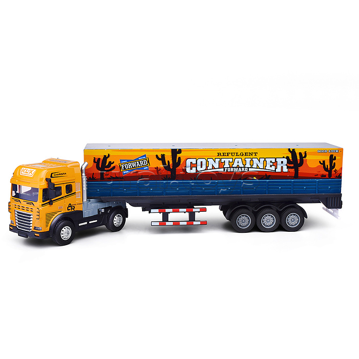 Машина "ГрузоЛидер" 1:24, металл., в коробке