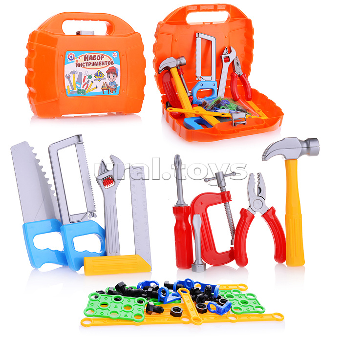 Набор инструментов из 46 элементов в кейсе