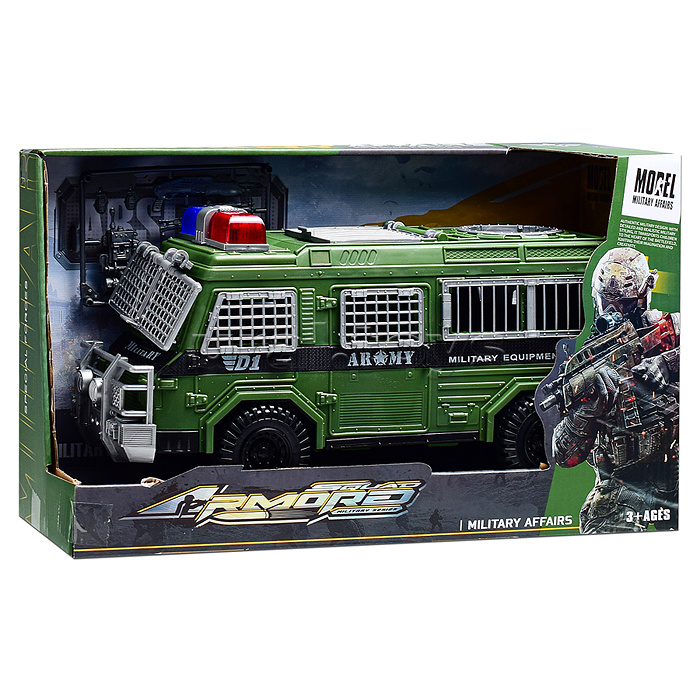 Набор армия "Автозак" в коробке