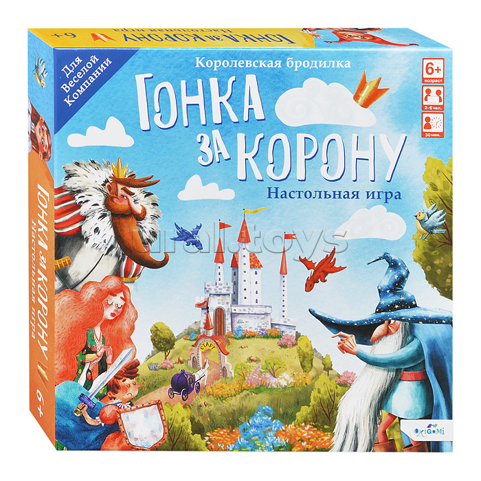 Настольная игра. Гонка за корону.