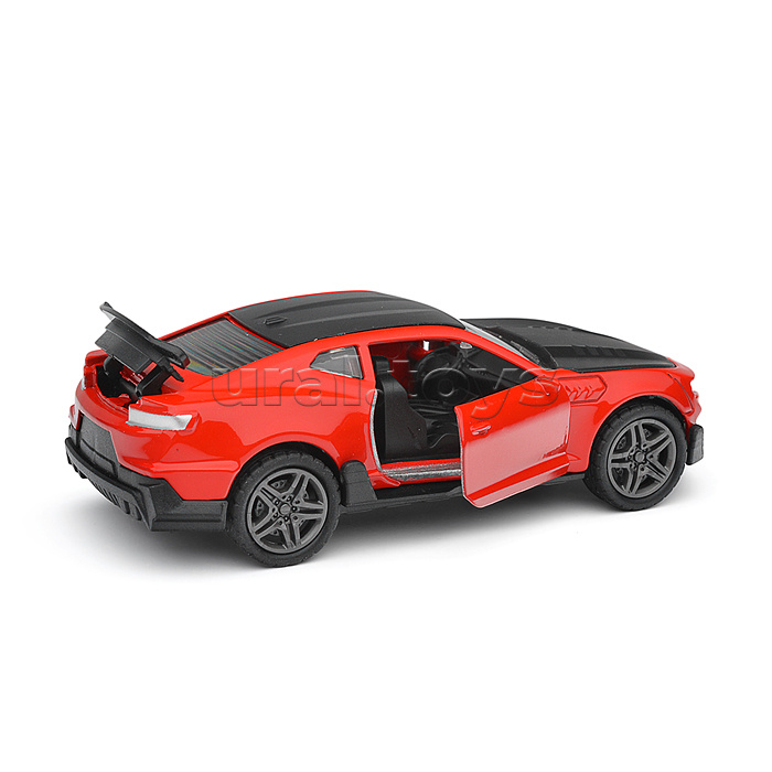 Чёрно-красная инерционная машинка die-cast,1:32, открывающиеся двери Чёрно-красная инерционная машинка die-cast,1:32, открывающиеся двери
