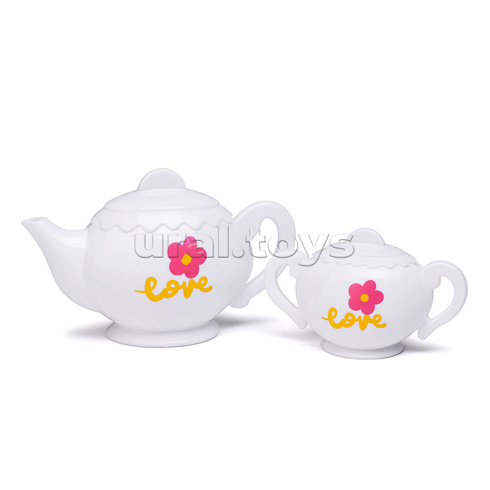 Набор посуды "Цветочек" в пакете