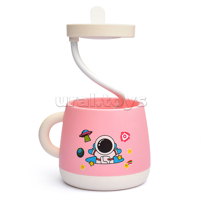 Фонарик-светильник игрушечный "Кружка. Космонавт" в коробке