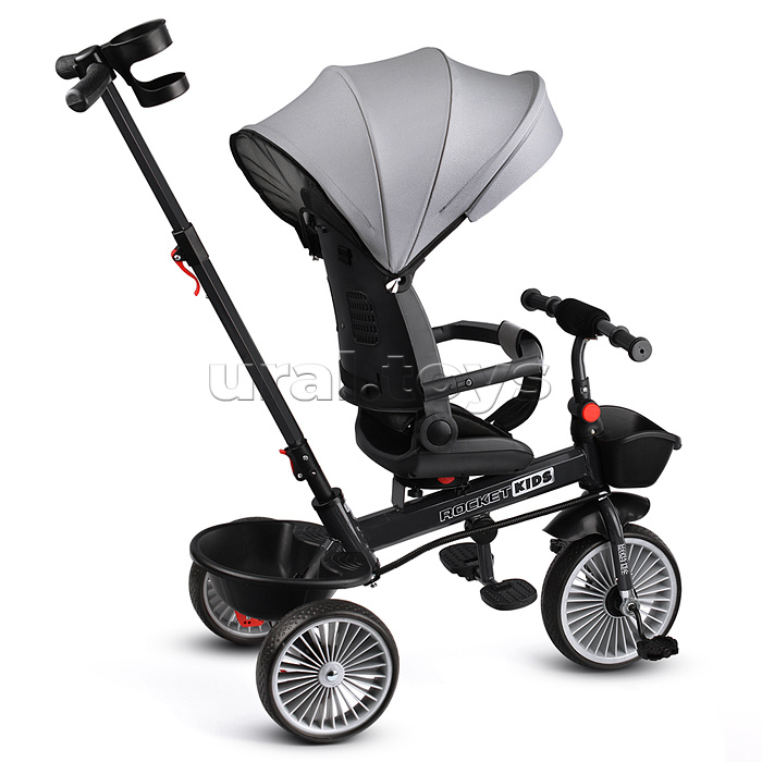 Велосипед 3-х колесный, серый